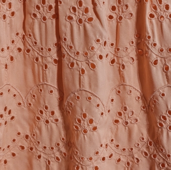 Lilly Pulitzer Keyla Eyelet Swing Dress Orange Size XL - Picture 11 of 12